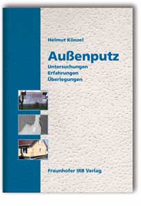 Außenputz - Untersuchungen, Erfahrungen, Überlegungen